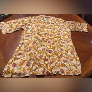 Floral Button-Up Shirt